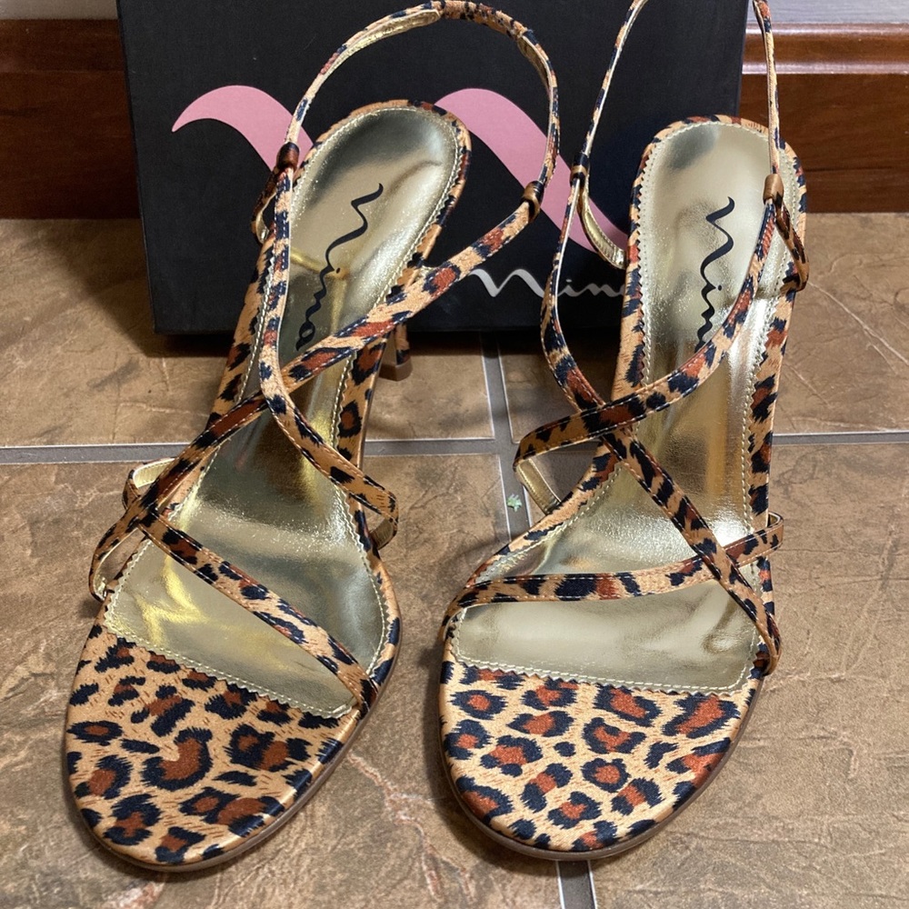 Nina strappy heel size 8.5